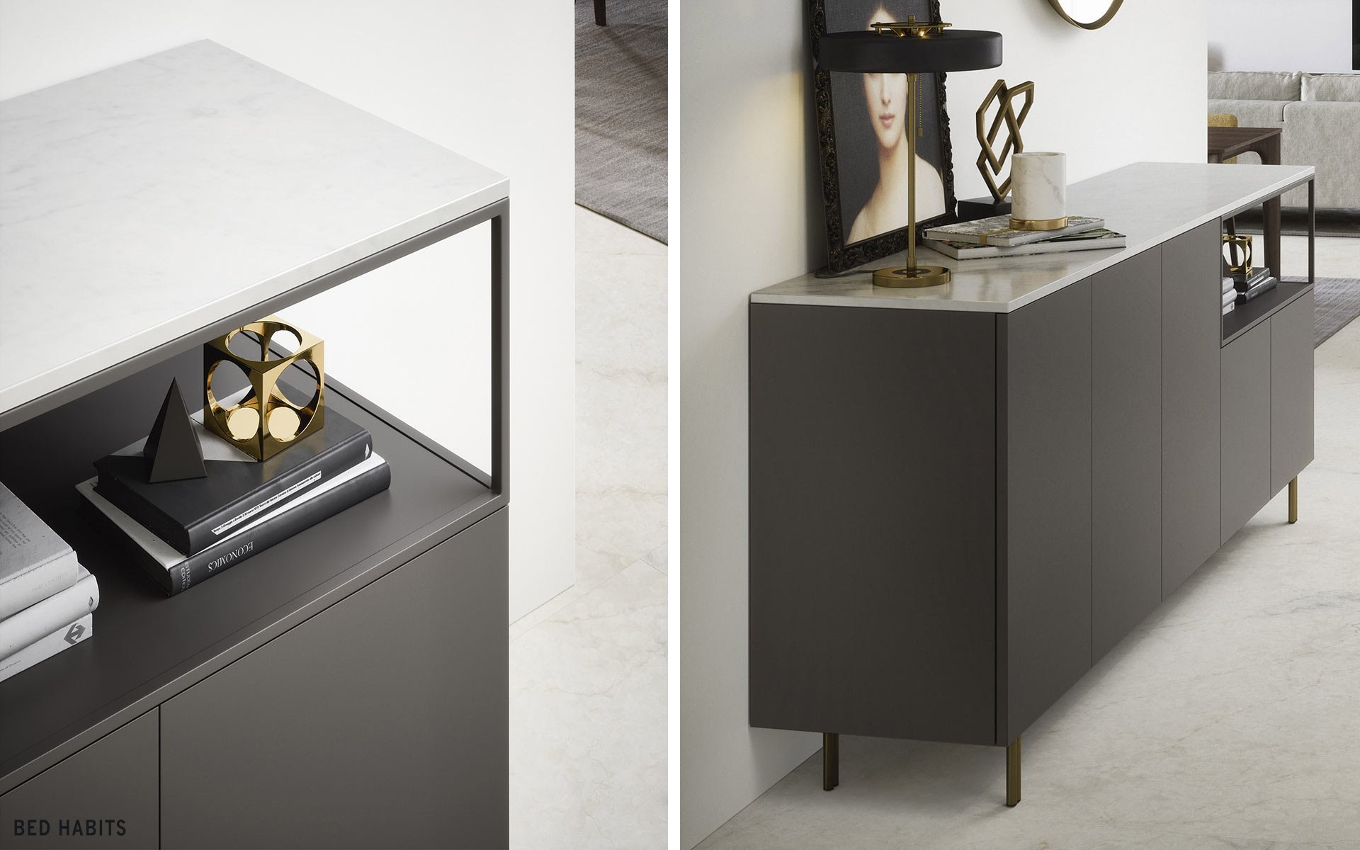 Wandkast N BedHabits 19 1200 6